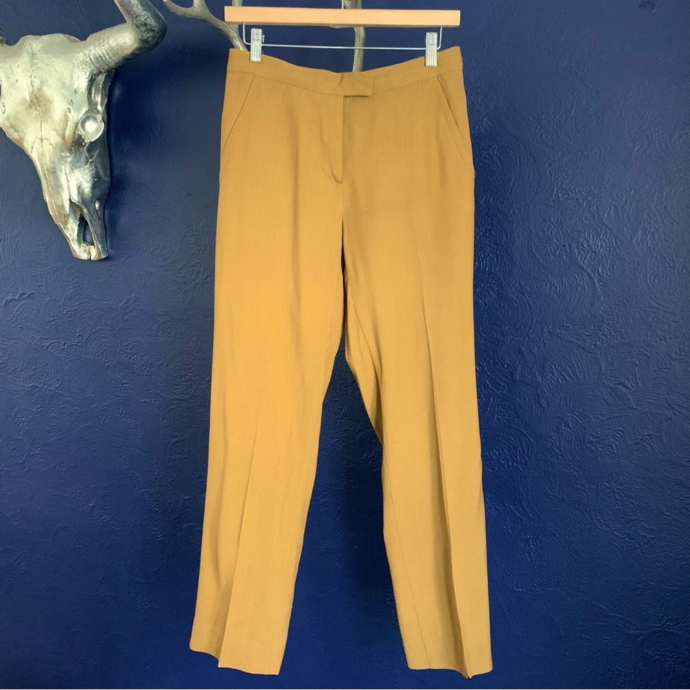 See by Chloé cognac ribbed wool trousers